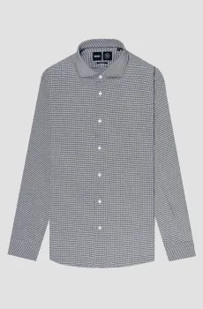 Мужская рубашка с узором Разноцветный 40 BOSS 50503097;405