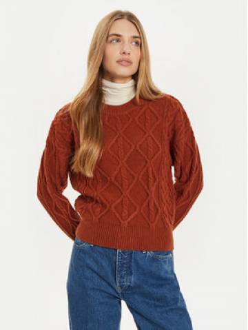 Wrangler Светр 112356473 Коричневий Regular Fit Wrangler Светр 112356473 Коричневий Regular Fit