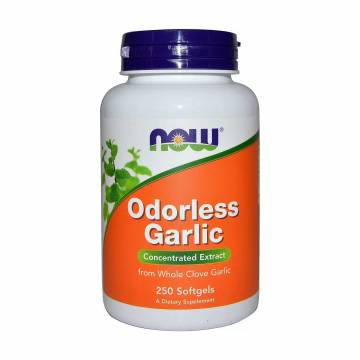 Экстракт чеснока NOW Foods Odorless Garlic без запаха, концентрированный, 250 капсул Экстракт чеснока NOW Foods Odorless Garlic без запаха, концентрированный, 250 капсул