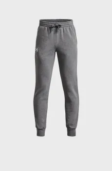 Детские серые спортивные брюки UA Rival Fleece Joggers Серый 10 Under Armour 1379787-025