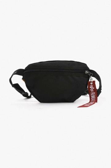 Сумка на пояс Alpha Industries цвет чёрный 101908.03-black Сумка на пояс Alpha Industries цвет чёрный 101908.03-black