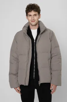 Мужской серый пуховик Серый XXL PRPY PMOUTSKF0020