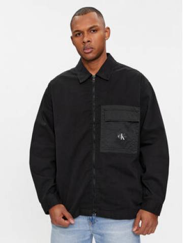 Calvin Klein Jeans Демісезонна куртка Mix Media J30J324617 Чорний Regular Fit Calvin Klein Jeans Демісезонна куртка Mix Media J30J324617 Чорний Regular Fit