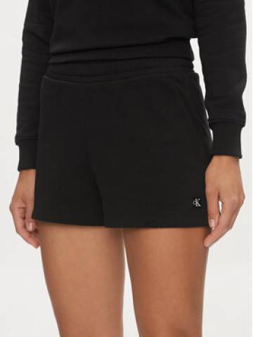 Calvin Klein Jeans Спортивні шорти Embro Badge J20J223418 Чорний Regular Fit Calvin Klein Jeans Спортивні шорти Embro Badge J20J223418 Чорний Regular Fit