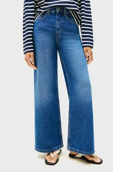 Женские синие джинсы DNM FLO WIDE LEG HW Синий 28-34 Tommy Hilfiger WW0WW45675