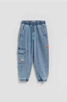 Reserved - Джинси jogger - синій - 388HN-55J