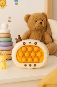 Іграшка – Гра на спритність Pop It - жовтий