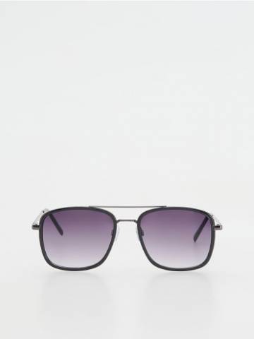 Reserved - Сонячні окуляри-авіатори - чорний - 542DZ-99X