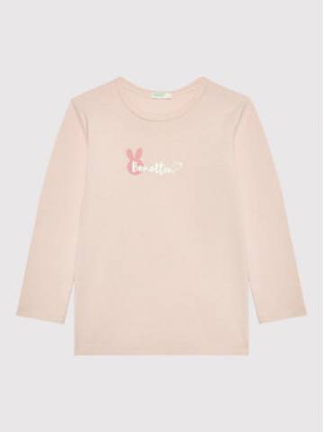 United Colors Of Benetton Блузка 3I9WA100T Рожевий Regular Fit United Colors Of Benetton Блузка 3I9WA100T Рожевий Regular Fit