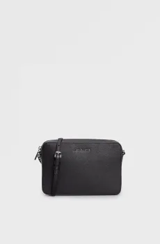 Женская черная кожаная сумка JET SET LG EW CROSSBODY Черный ONESIZE Michael Kors 32S4STVC3L