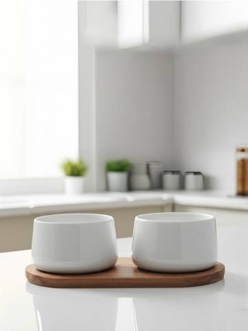 Таця сервірувальна - білий