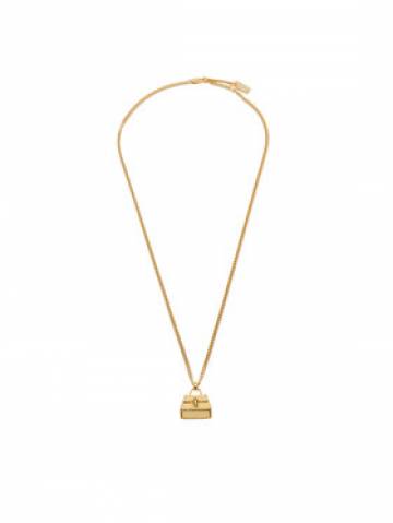 Marc Jacobs Намисто The St. Marc Cuban-Link Chain Necklace 2F3JNC001J37 Золотий Marc Jacobs Намисто The St. Marc Cuban-Link Chain Necklace 2F3JNC001J37 Золотий