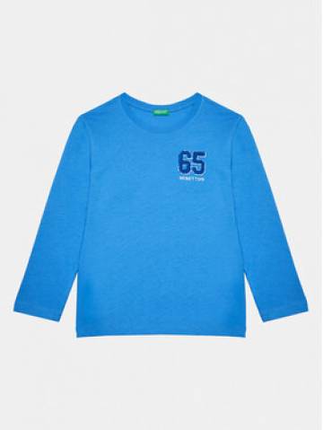 United Colors Of Benetton Блузка 3ATNG10B9 Голубий Regular Fit United Colors Of Benetton Блузка 3ATNG10B9 Голубий Regular Fit