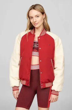 Женский двусторонний бомбер VARSITY RLX REVERSIBLE Разноцветный XS Tommy Hilfiger WW0WW42331