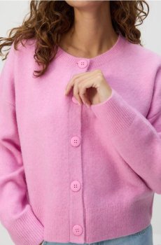 Reserved - Кофта із опущеною лінією плечей - світло-ліловий - 275GP-40M