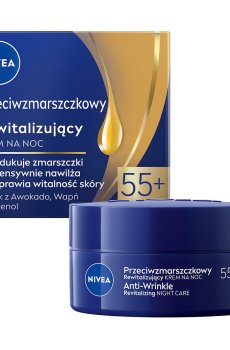 Крем для лица NIVEA Энергия молодости + ревитализация, ночной 55+, 50 мл