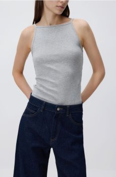 Reserved - Топ з модалу - світло-сірий - 791KL-09M