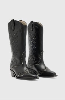 Кожаные полусапоги AllSaints CARINA BOOT