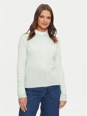 Tommy Hilfiger Светр WW0WW44161 Зелений Regular Fit Tommy Hilfiger Светр WW0WW44161 Зелений Regular Fit