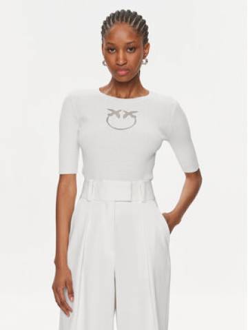 Pinko Светр Tritone 102017 A1KW Білий Slim Fit Pinko Светр Tritone 102017 A1KW Білий Slim Fit
