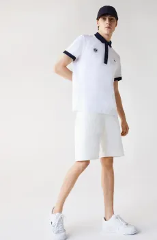 Мужские белые шорты Белый 30 Lacoste FH972270V