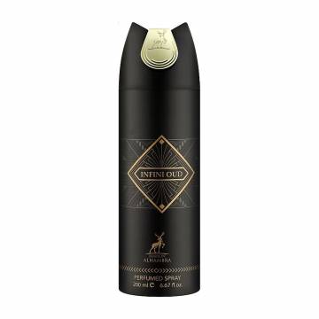 Парфюмированный дезодорант-спрей Alhambra Infini Oud мужской, 200 мл Парфюмированный дезодорант-спрей Alhambra Infini Oud мужской, 200 мл