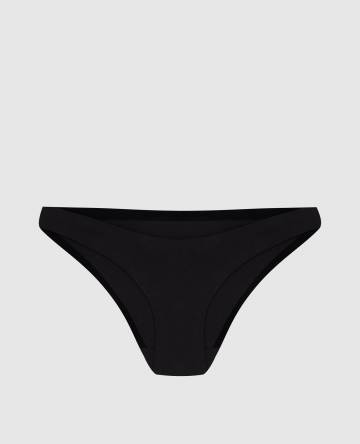 Черные трусики Cotton contour tanga Черные трусики Cotton contour tanga