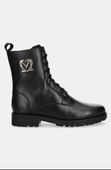 Кожаные полусапожки Love Moschino