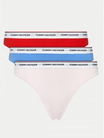 Tommy Hilfiger Набір з 3 пар класичних трусів UW0UW04895 Кольоровий Tommy Hilfiger Набір з 3 пар класичних трусів UW0UW04895 Кольоровий
