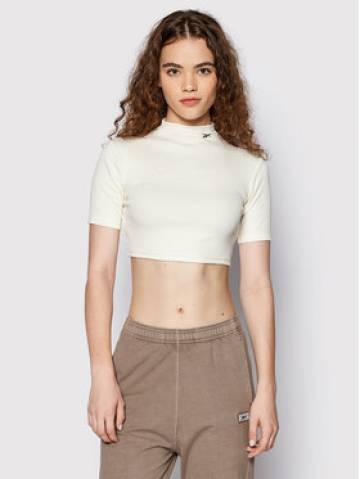 Reebok Блузка HH7370 Бежевий Slim Fit Reebok Блузка HH7370 Бежевий Slim Fit