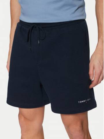 Tommy Jeans Спортивні шорти Flag Beach DM0DM20637 Cиній Regular Fit Tommy Jeans Спортивні шорти Flag Beach DM0DM20637 Cиній Regular Fit