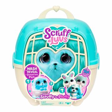 Мяка іграшка-сюрприз Scruff a Luvs Кудлате перетворення мятний (30327)