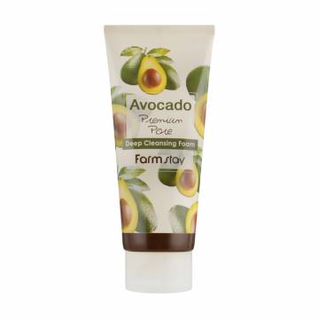 Пенка для умывания FarmStay Avocado Premium Pore Deep Cleansing Foam с экстрактом авокадо, 180 мл Пенка для умывания FarmStay Avocado Premium Pore Deep Cleansing Foam с экстрактом авокадо, 180 мл