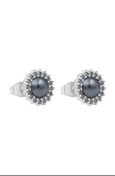 Серьги покрытые серебром Lilou Cosmos