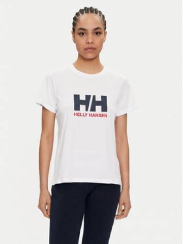 Helly Hansen Футболка W Hh Logo T-Shirt 2.0 34465 Білий Regular Fit Helly Hansen Футболка W Hh Logo T-Shirt 2.0 34465 Білий Regular Fit
