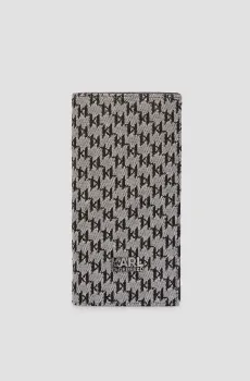 Мужской серый кошелек с узором Серый ONESIZE Karl Lagerfeld 534115.805414;990