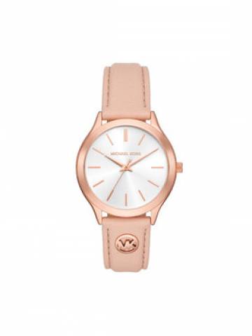 Michael Kors Годинник Slim Runway MK7467 Рожевий Michael Kors Годинник Slim Runway MK7467 Рожевий