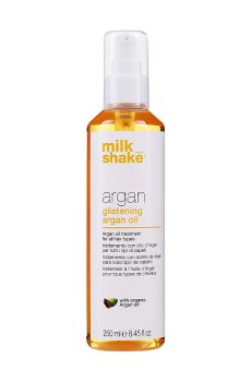 Уценка! Аргановое масло milk_shake Argan Glistening Argan Oil для глубокого восстановления и блеска всех типов волос, 250 мл