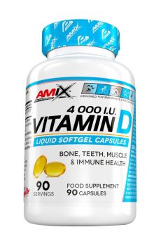 Витамин D Amix Nutrition Performance Vitamin D 4000 МЕ, 90 гелевых капсул