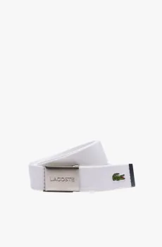 Мужской белый ремень Белый ONESIZE Lacoste RC2012001