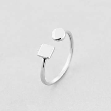 Серебряное кольцо Minimal МН-31 к Серебряное кольцо Minimal МН-31 к