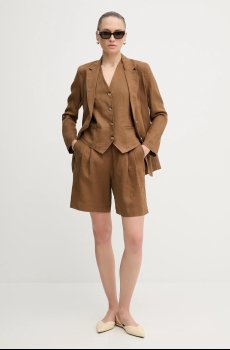 Льняной жакет United Colors of Benetton