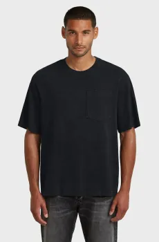 Мужская черная футболка Acid Черный L G-Star RAW D26031,C756