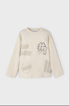 Хлопковый лонгслив Mayoral