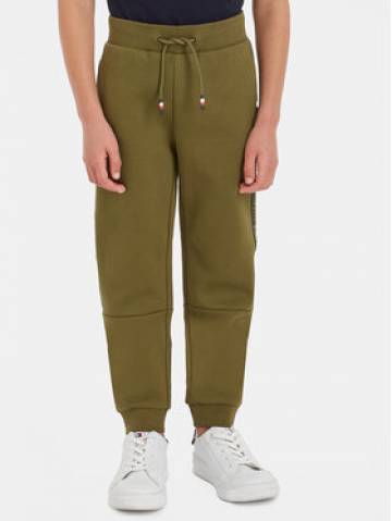 Tommy Hilfiger Спортивні штани Tape KB0KB08476 Зелений Regular Fit Tommy Hilfiger Спортивні штани Tape KB0KB08476 Зелений Regular Fit