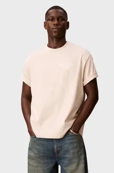 Мужская бежевая футболка RELAXED Бежевый M Calvin Klein Jeans LV04RF856G