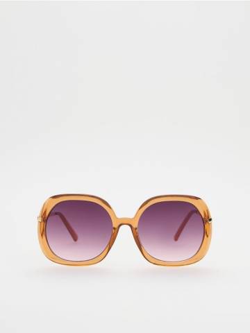 Reserved - LADIES` SUNGLASSES - мідний - 288CQ-28X Reserved - LADIES` SUNGLASSES - мідний - 288CQ-28X
