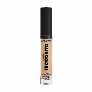 Консиллер для лица Wet n Wild Megalast Incognito All-Day Full Coverage Concealer, Med Honey, 5.5 мл Консиллер для лица Wet n Wild Megalast Incognito All-Day Full Coverage Concealer, Med Honey, 5.5 мл