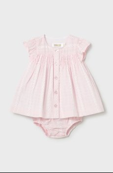 Детское хлопковое платье Mayoral Newborn