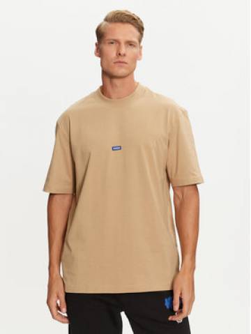 Hugo Футболка Nieros 50509991 Бежевий Regular Fit Hugo Футболка Nieros 50509991 Бежевий Regular Fit